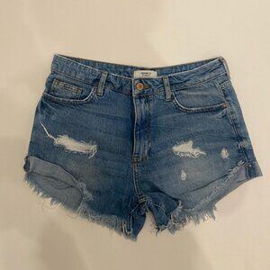forever 21 denim shorts